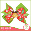 2014 hot sale christmas ribbon wholesale hair accessories
